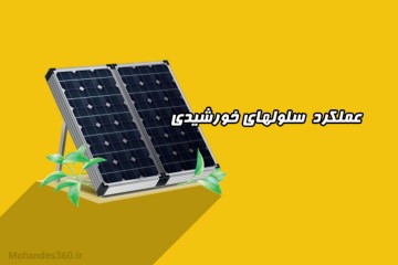 آموزش تصویری چگونگی عملکرد سلول های خورشیدی